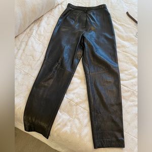 Lamb skin pants size uk 8